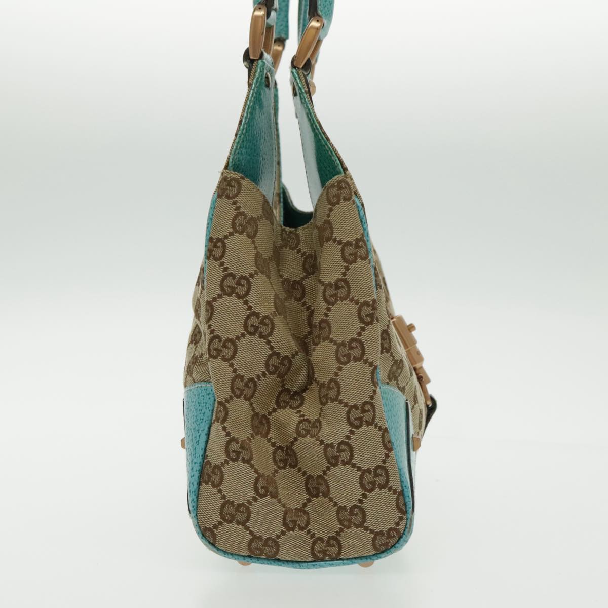 Gucci Jackie Beige Canvas Handbag