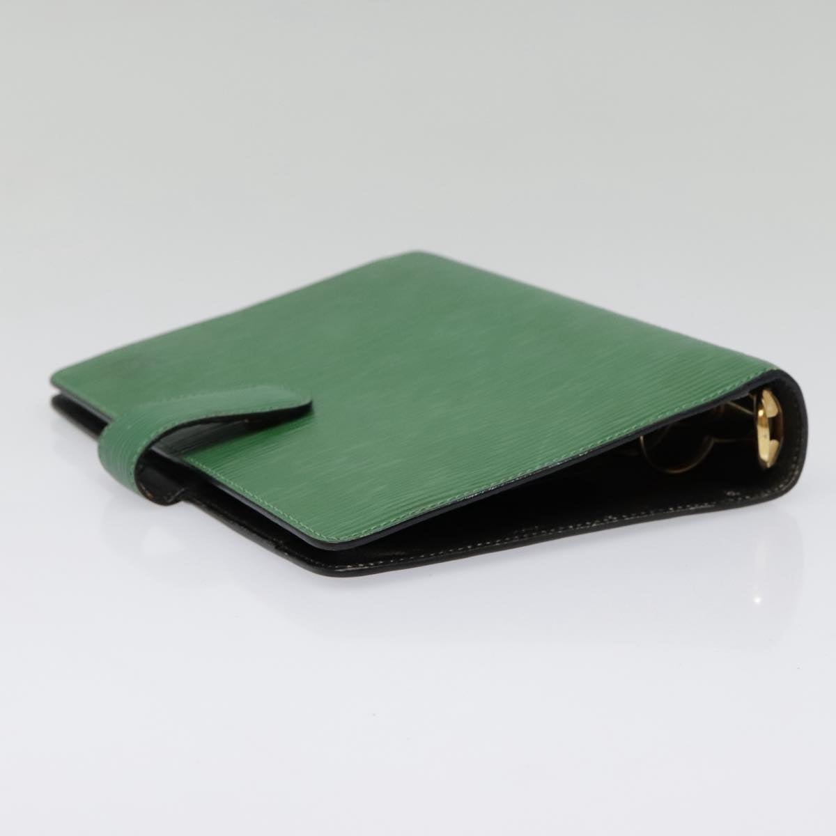Louis Vuitton Agenda Green Leather Wallet
