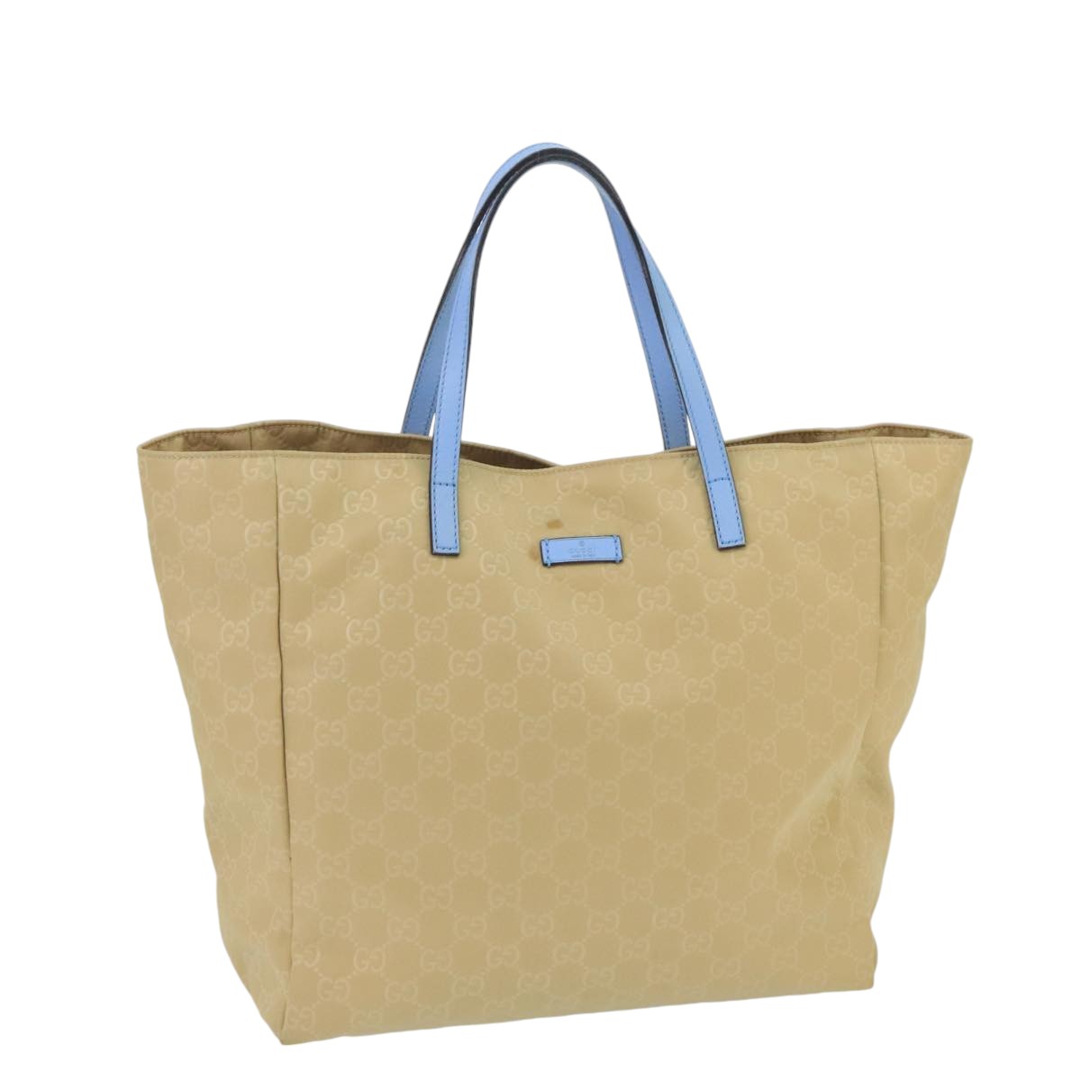 Gucci Beige Canvas Tote Bag