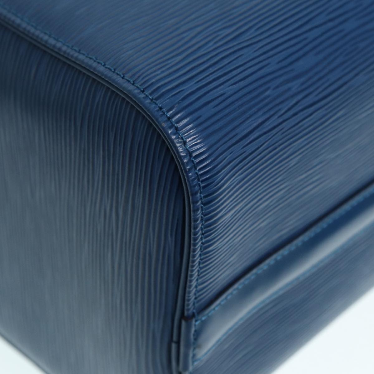 Louis Vuitton Speedy 25 Blue Leather Handbag