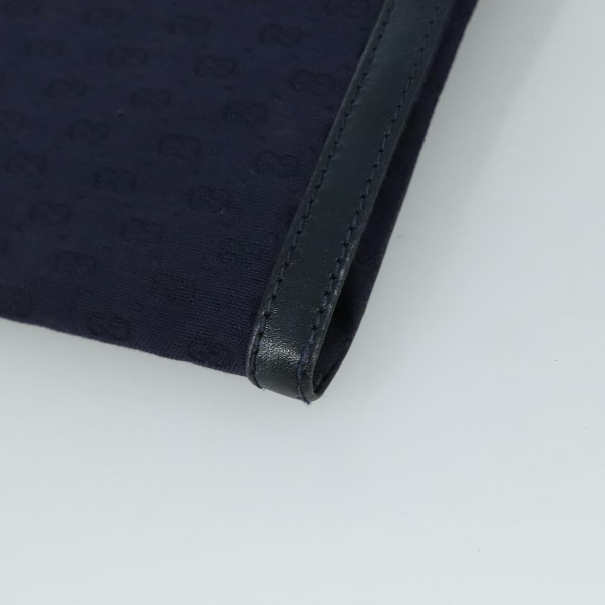 Gucci Gg Canvas Navy Canvas Shoulder Bag