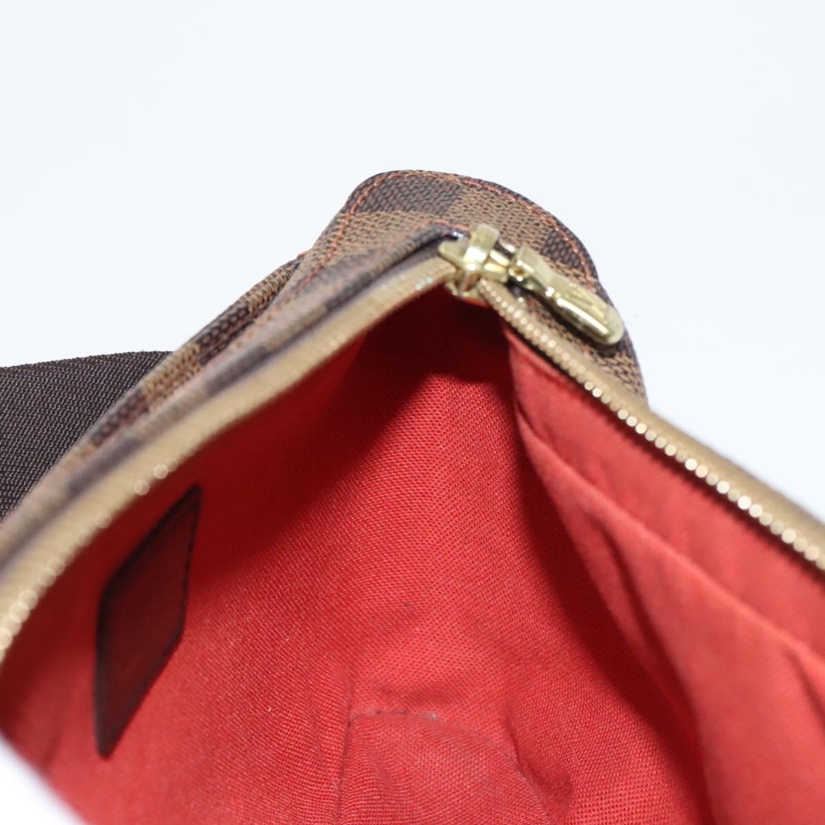 Louis Vuitton Geronimos Brown Canvas Shoulder Bag