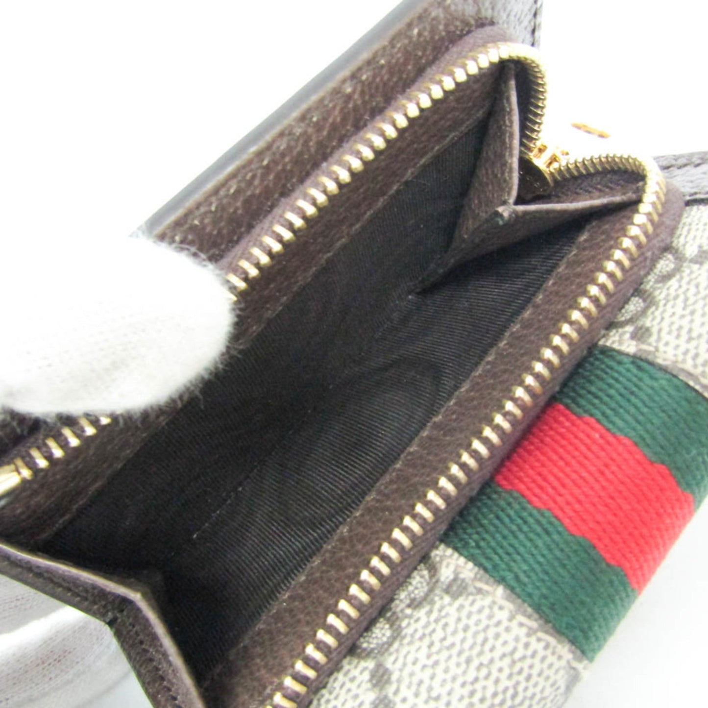 Gucci Beige Canvas Wallet