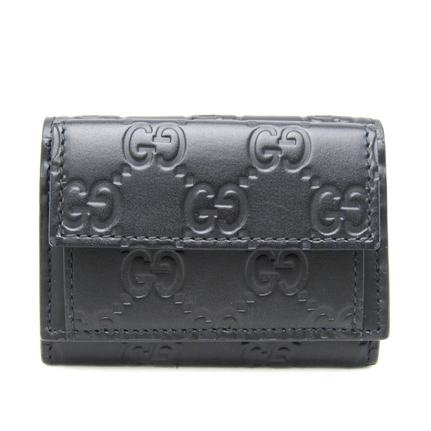 Gucci Guccissima Black Leather Wallet  ()