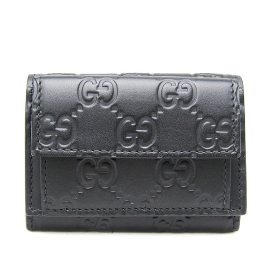 Gucci Guccissima Black Leather Wallet  ()
