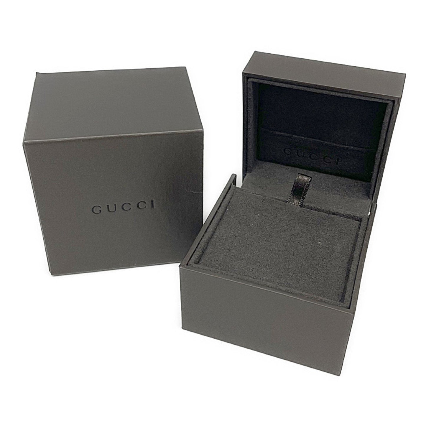 Gucci Gg Running Silver White Gold Earring Jewelry