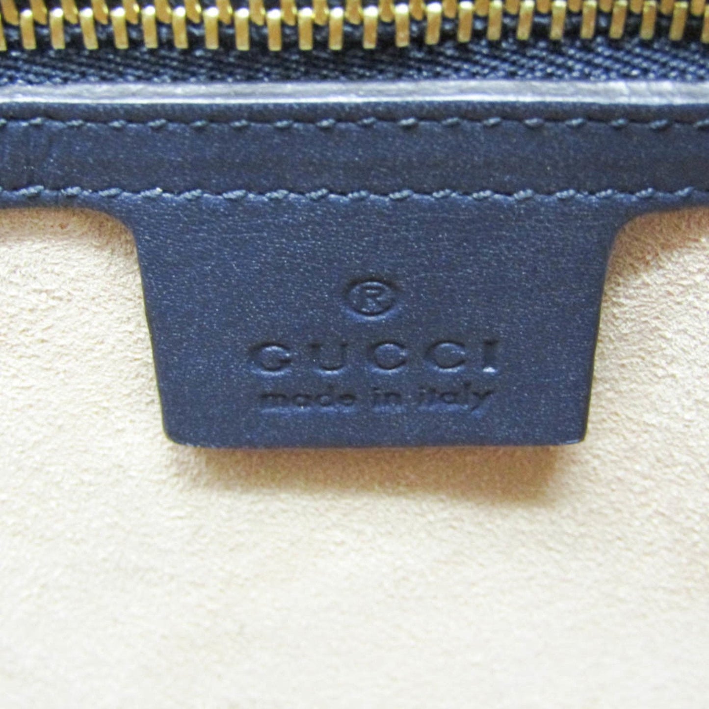 Gucci Supreme Gg Navy Canvas Tote Bag