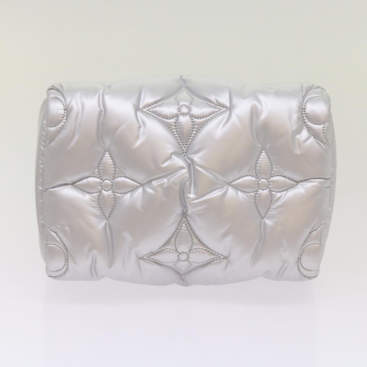 Louis Vuitton Speedy Bandoulière 25 Silver Synthetic Handbag