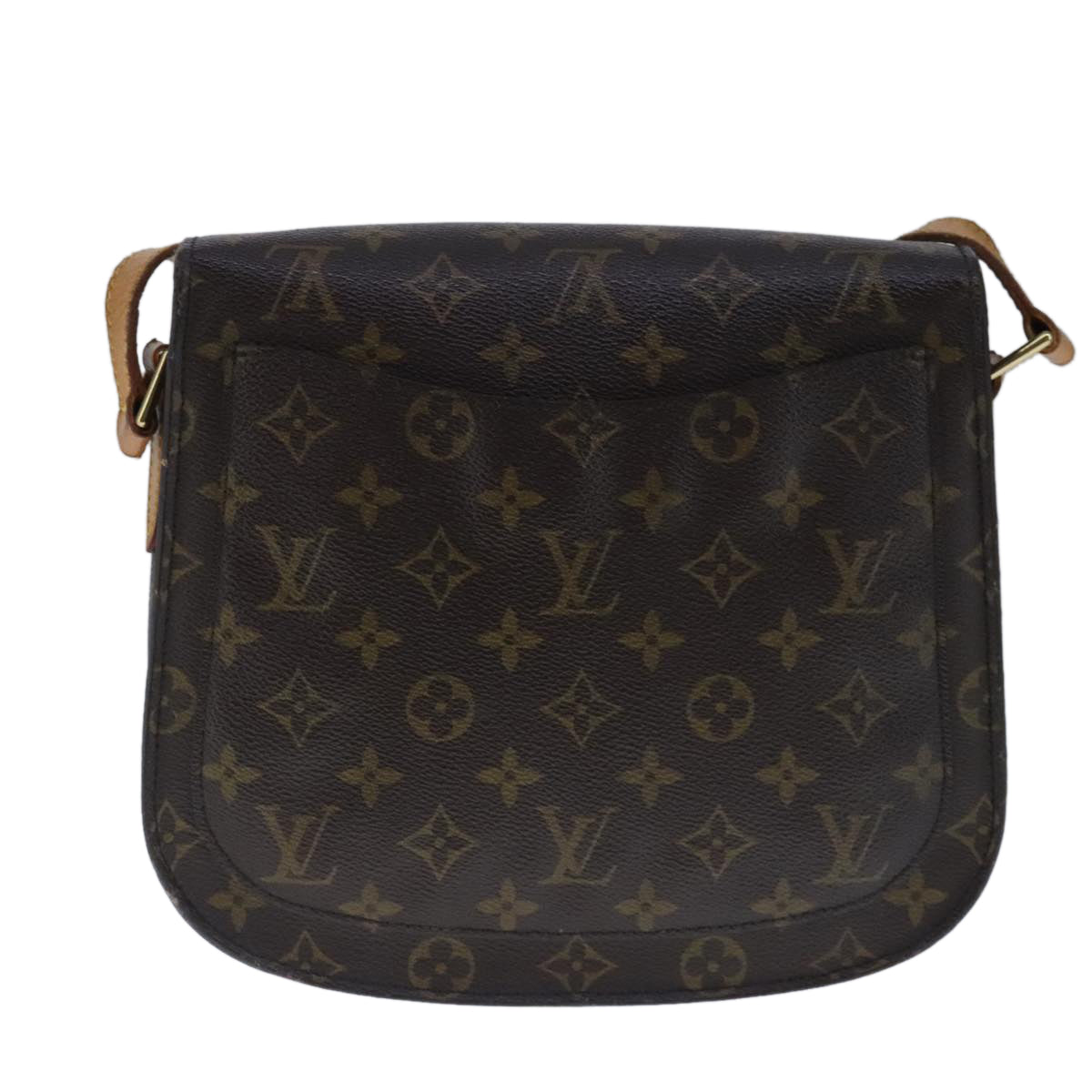 Louis Vuitton Saint Cloud Brown Canvas Shoulder Bag