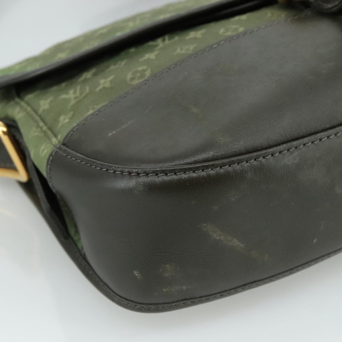 Louis Vuitton Marjorie Khaki Canvas Shoulder Bag