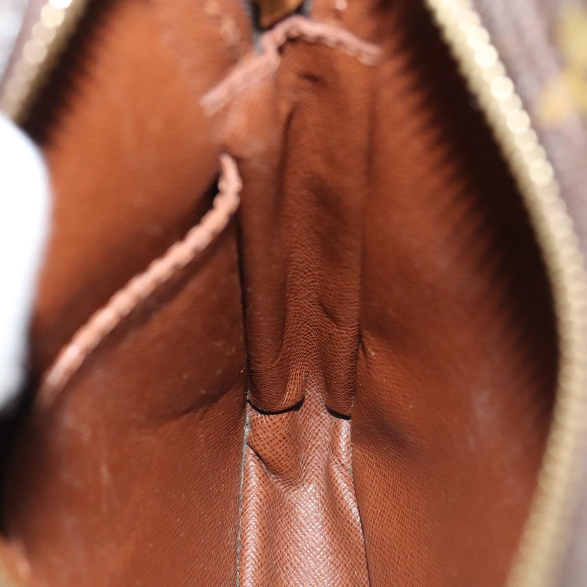 Louis Vuitton Danube Brown Canvas Shoulder Bag