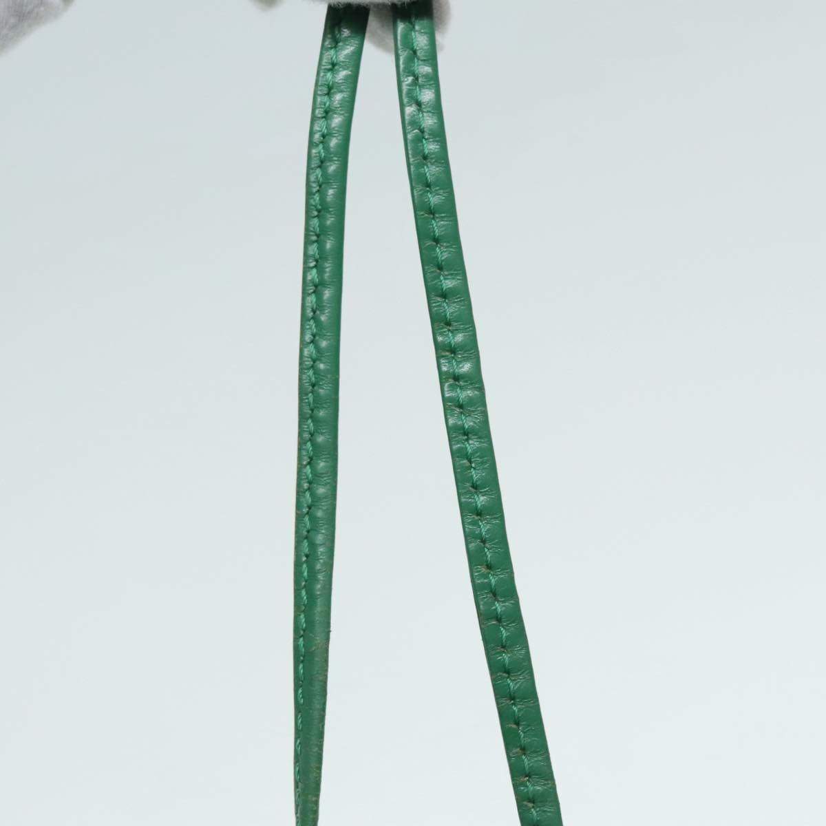 Louis Vuitton Noe Green Leather Shoulder Bag