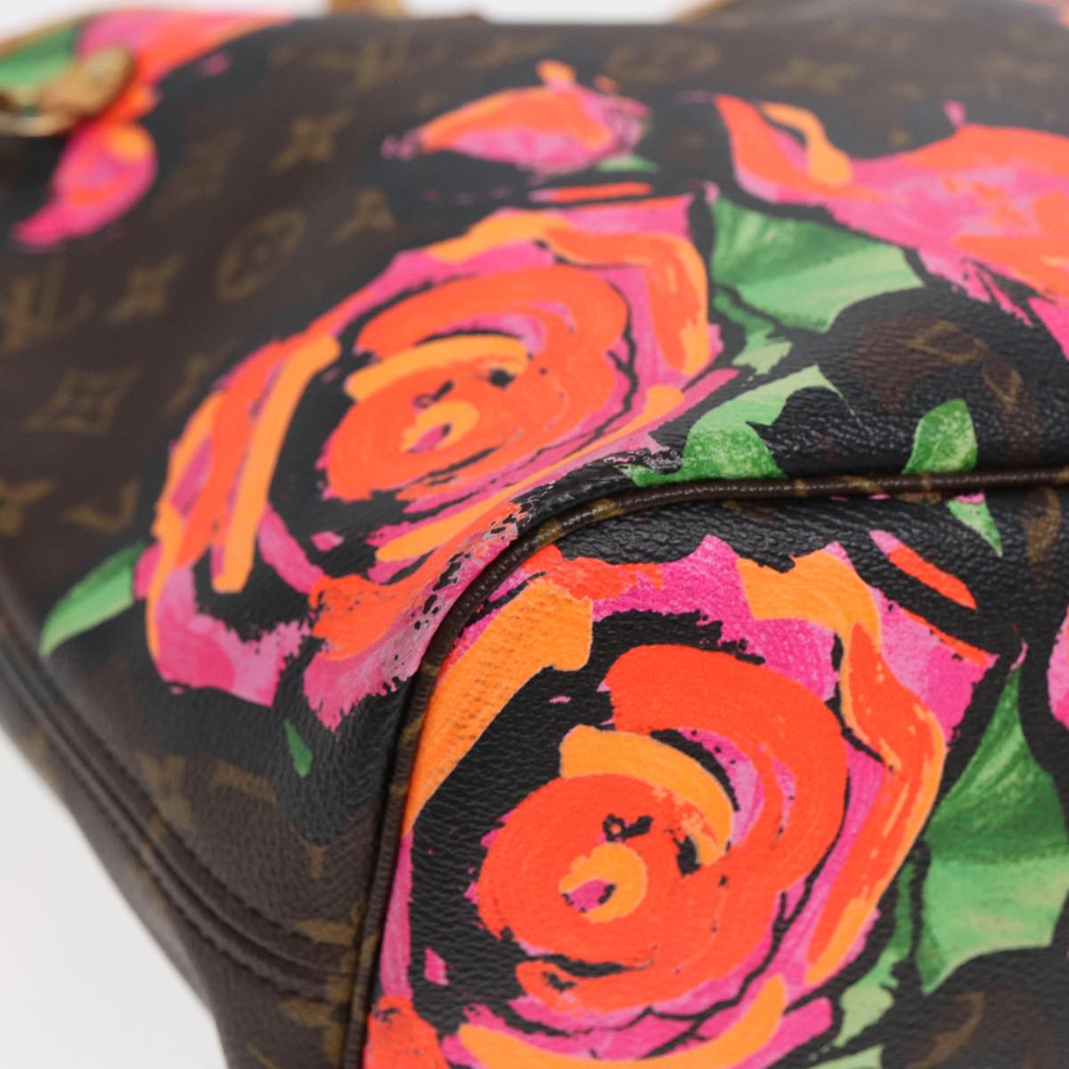 Louis Vuitton Neverfull Brown Canvas Tote Bag