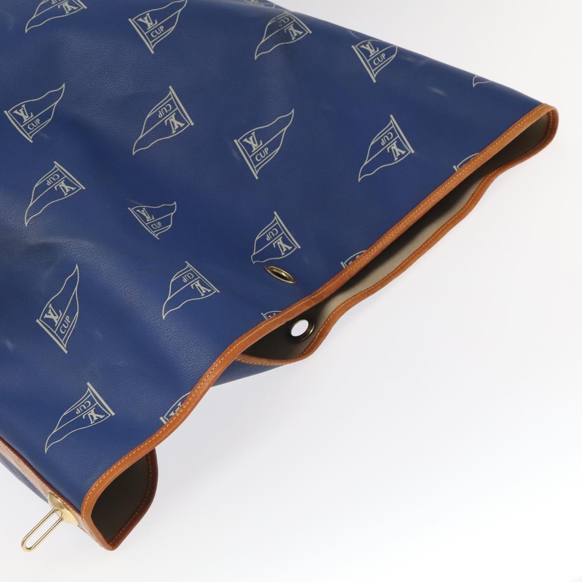 Louis Vuitton Marin Blue Canvas Shoulder Bag
