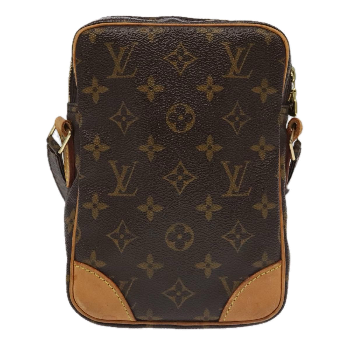 Louis Vuitton Danube Brown Canvas Shoulder Bag