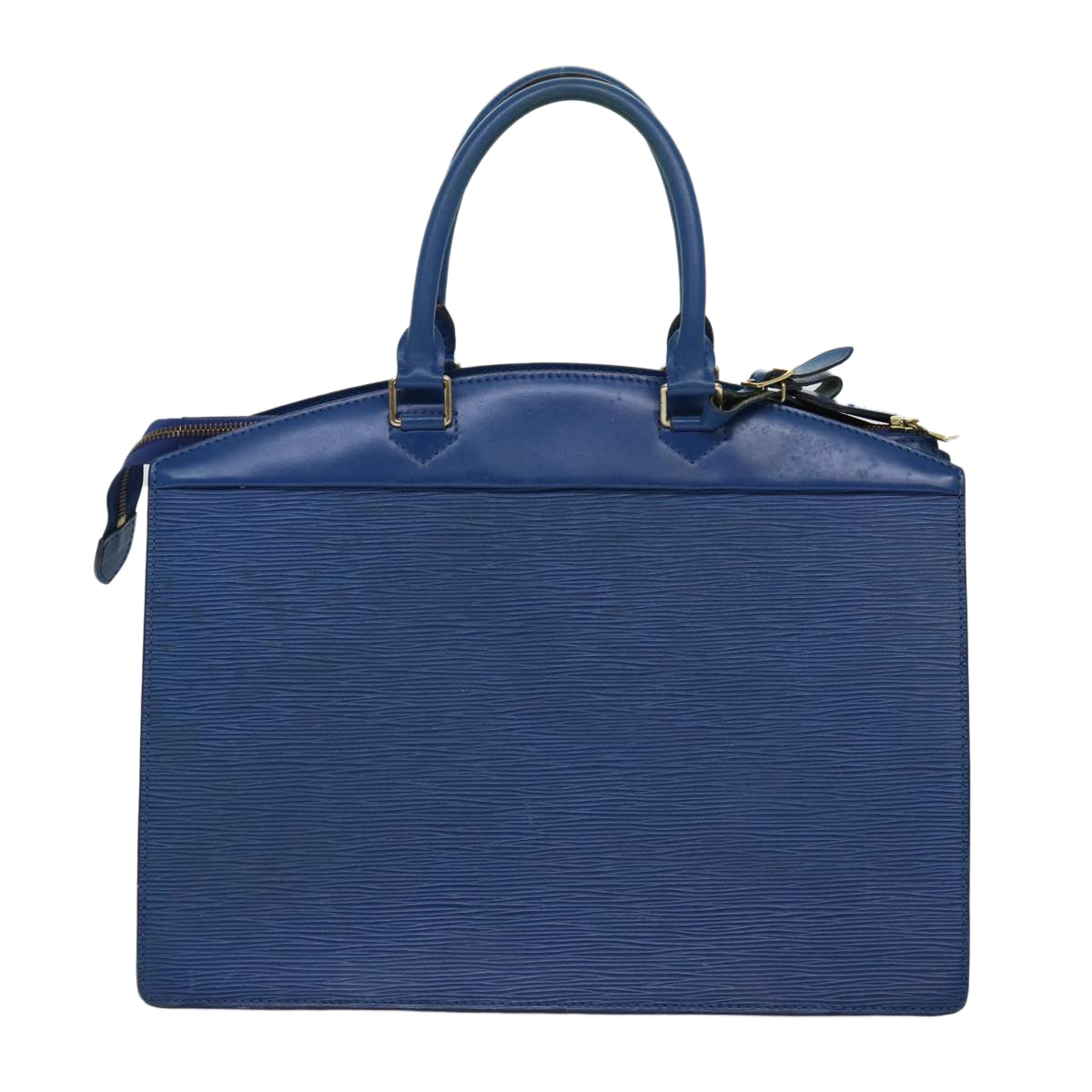 Louis Vuitton Riviera Blue Leather Handbag