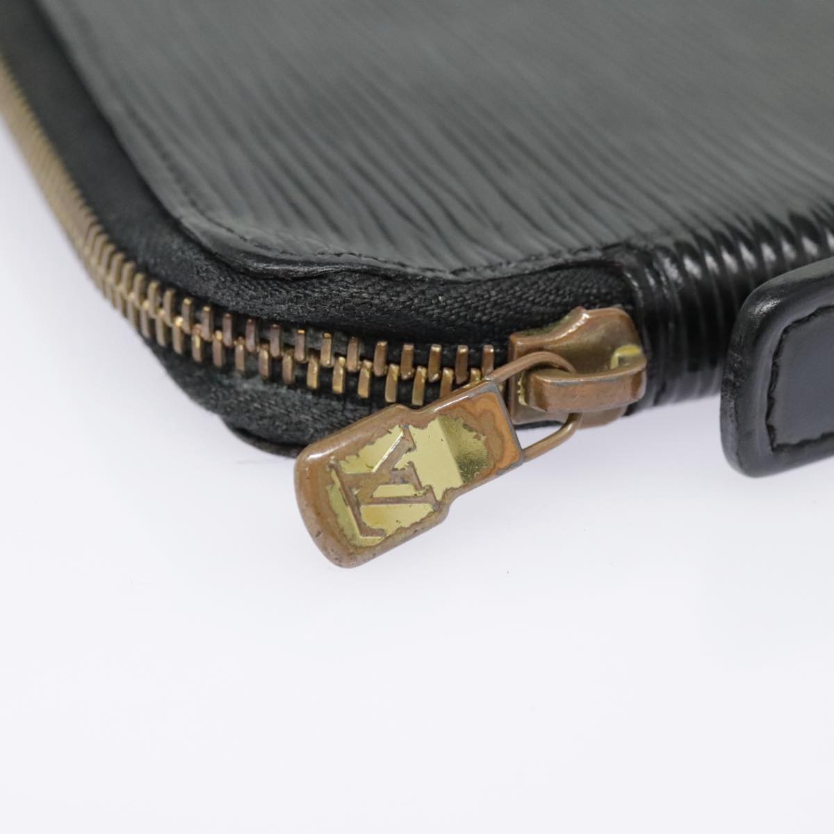 Louis Vuitton Zippy Wallet Black Leather Wallet