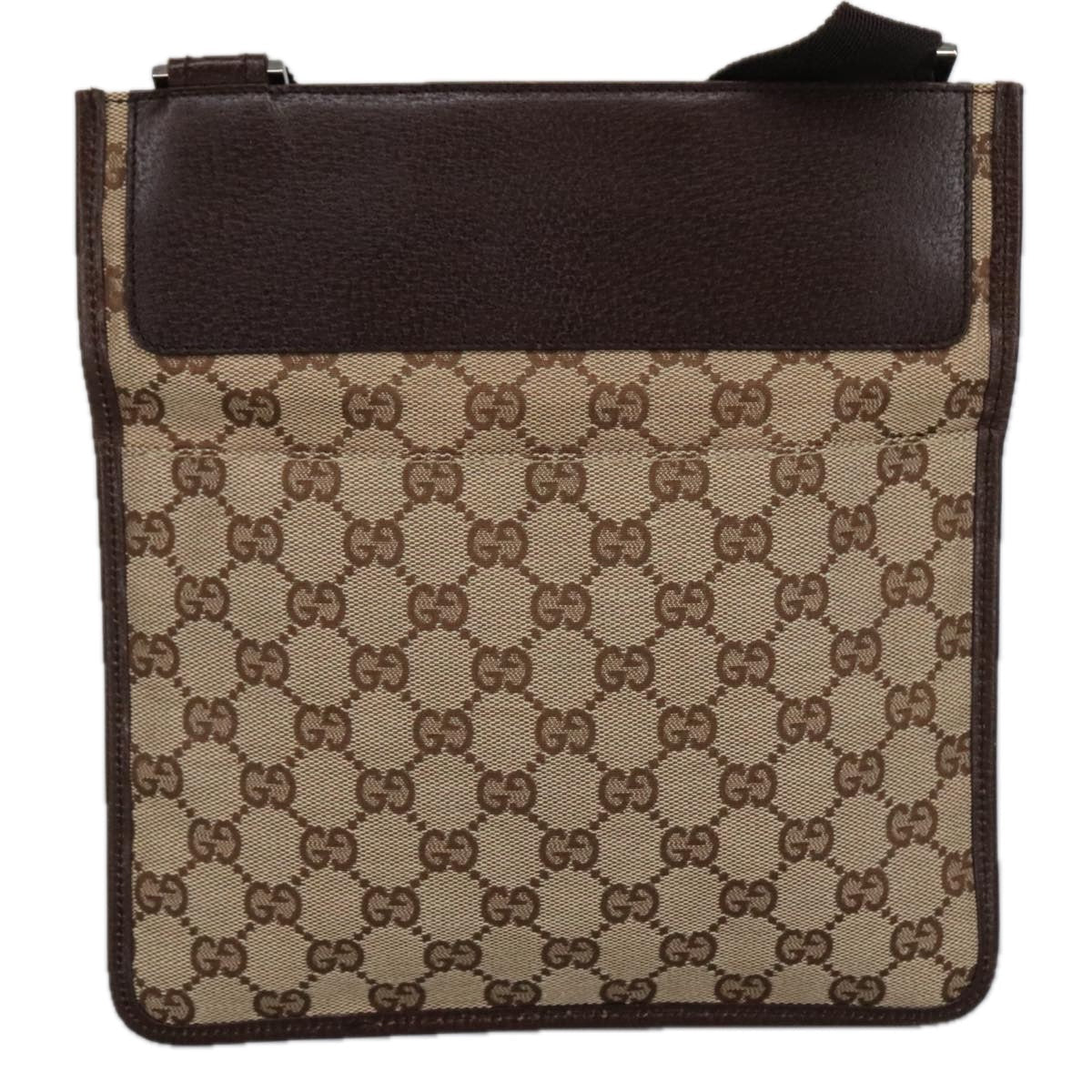 Gucci Gg Supreme Beige Canvas Shoulder Bag