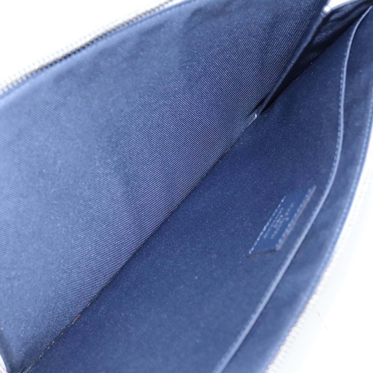 Louis Vuitton Jules White Canvas Clutch Bag
