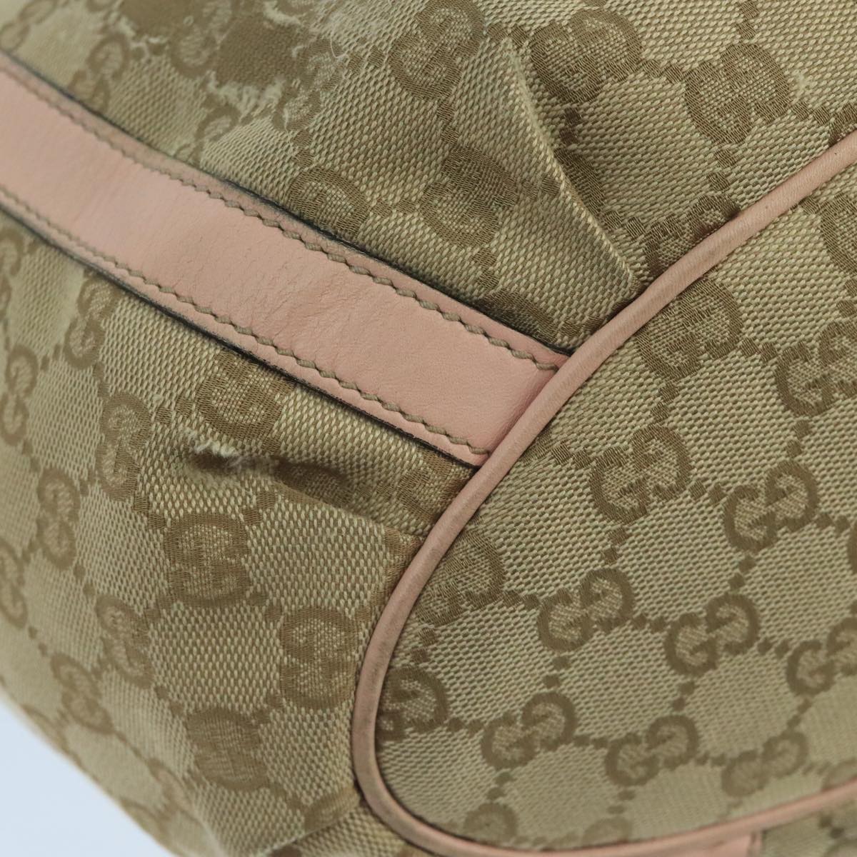 Gucci Gg Canvas Beige Canvas Tote Bag