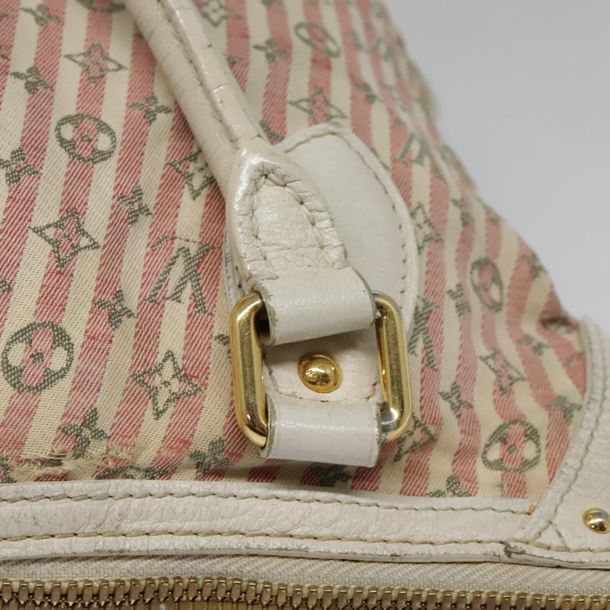 Louis Vuitton Croisette Pink Canvas Shoulder Bag