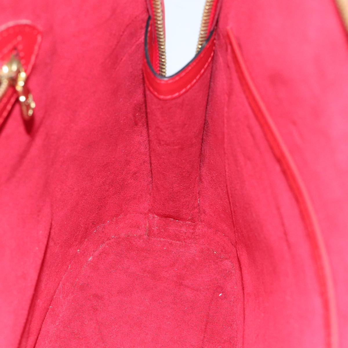 Louis Vuitton Lussac Red Leather Shoulder Bag