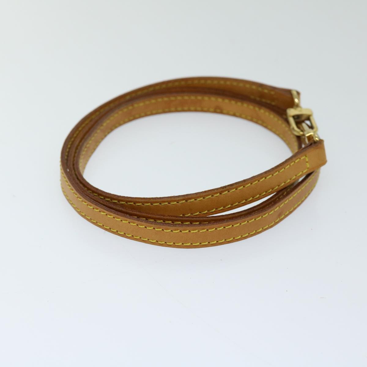 Louis Vuitton Bandoulière De Sac Brown Leather Bag Jewelry