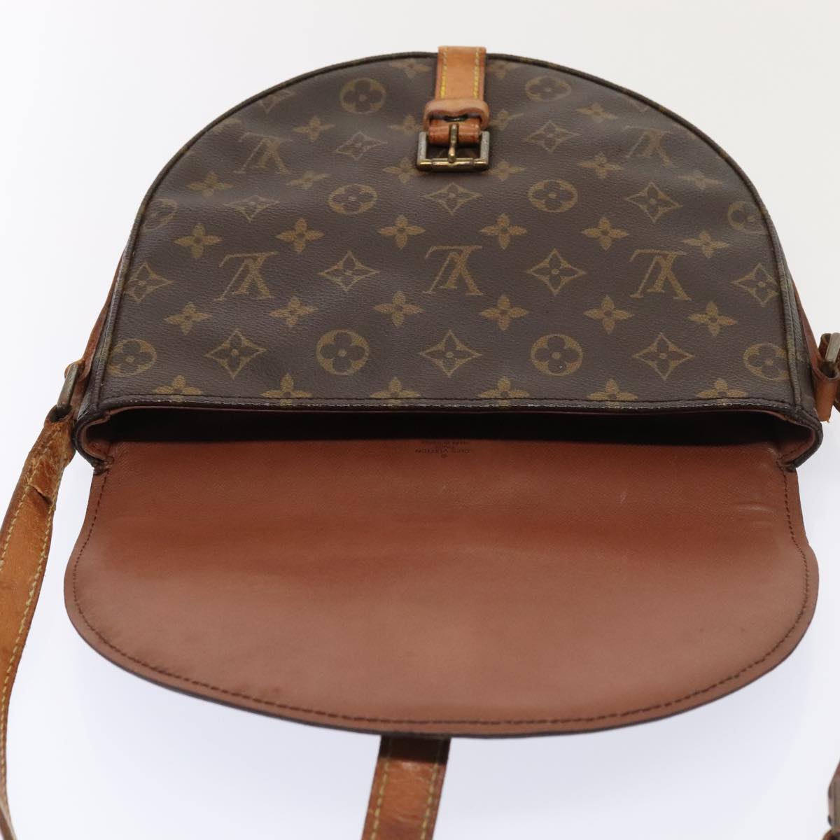 Louis Vuitton Chantilly Brown Canvas Shoulder Bag