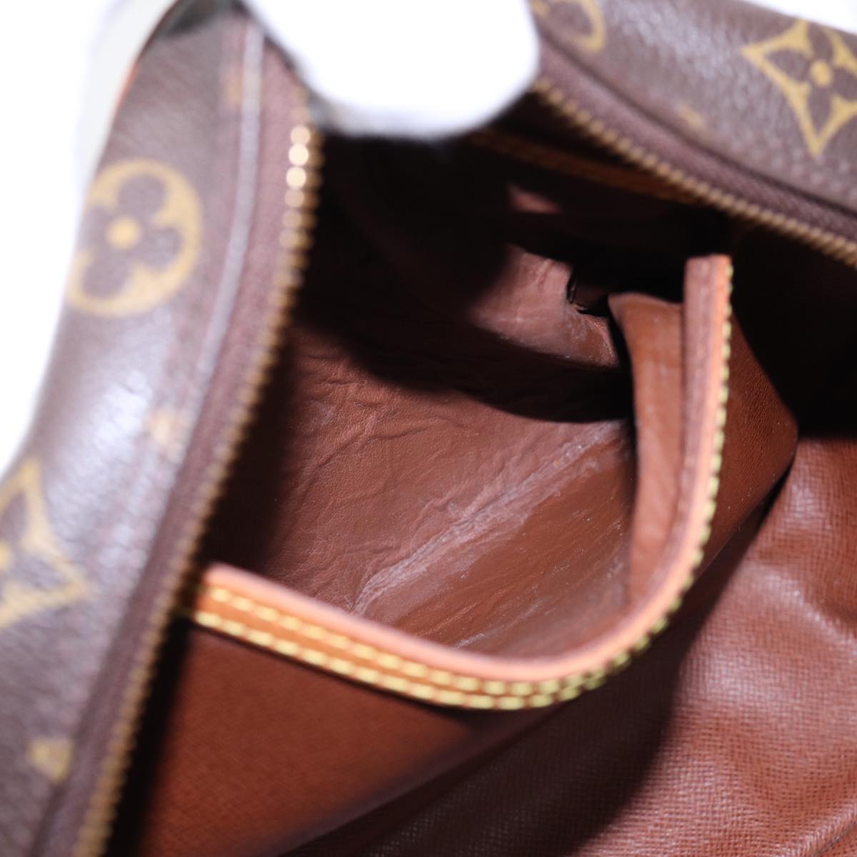 Louis Vuitton Besace Brown Canvas Shoulder Bag