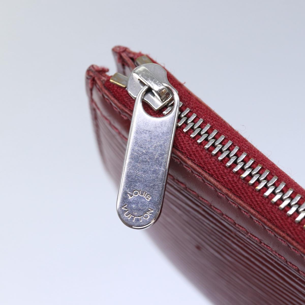 Louis Vuitton Keyring Red Canvas Wallet