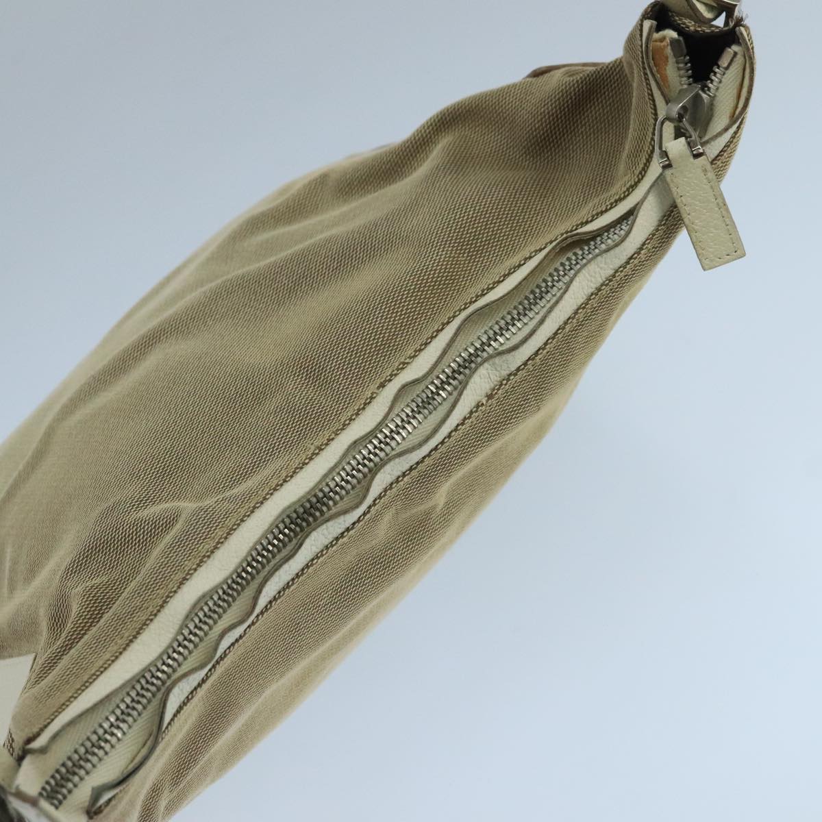 Gucci Beige Canvas Shoulder Bag