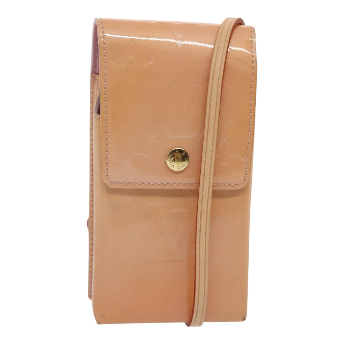Louis Vuitton Etuit À Cigarettes Pink Patent Leather Wallet