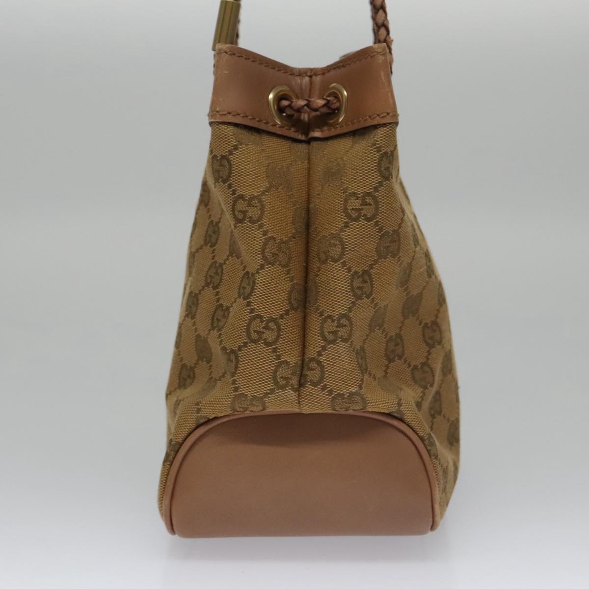 Gucci Gg Canvas Brown Canvas Shoulder Bag