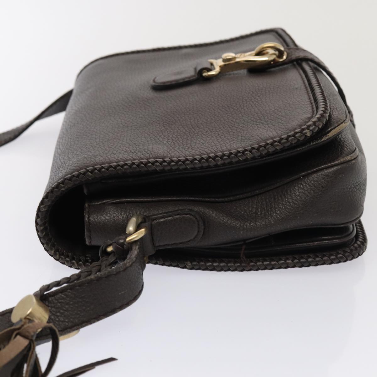 Gucci Marrakech Brown Leather Shoulder Bag