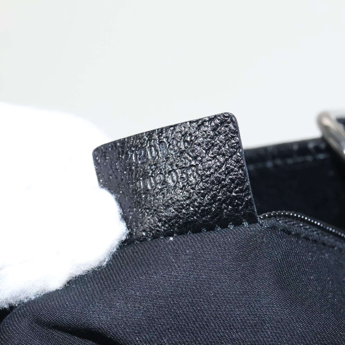 Gucci -- Black Canvas Tote Bag