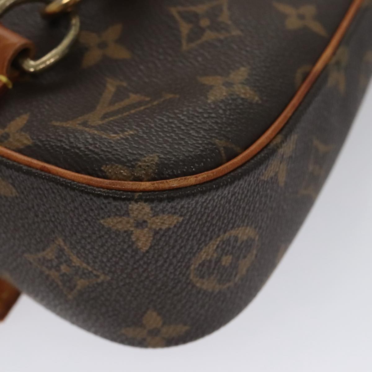 Louis Vuitton Marelle Brown Canvas Backpack Bag