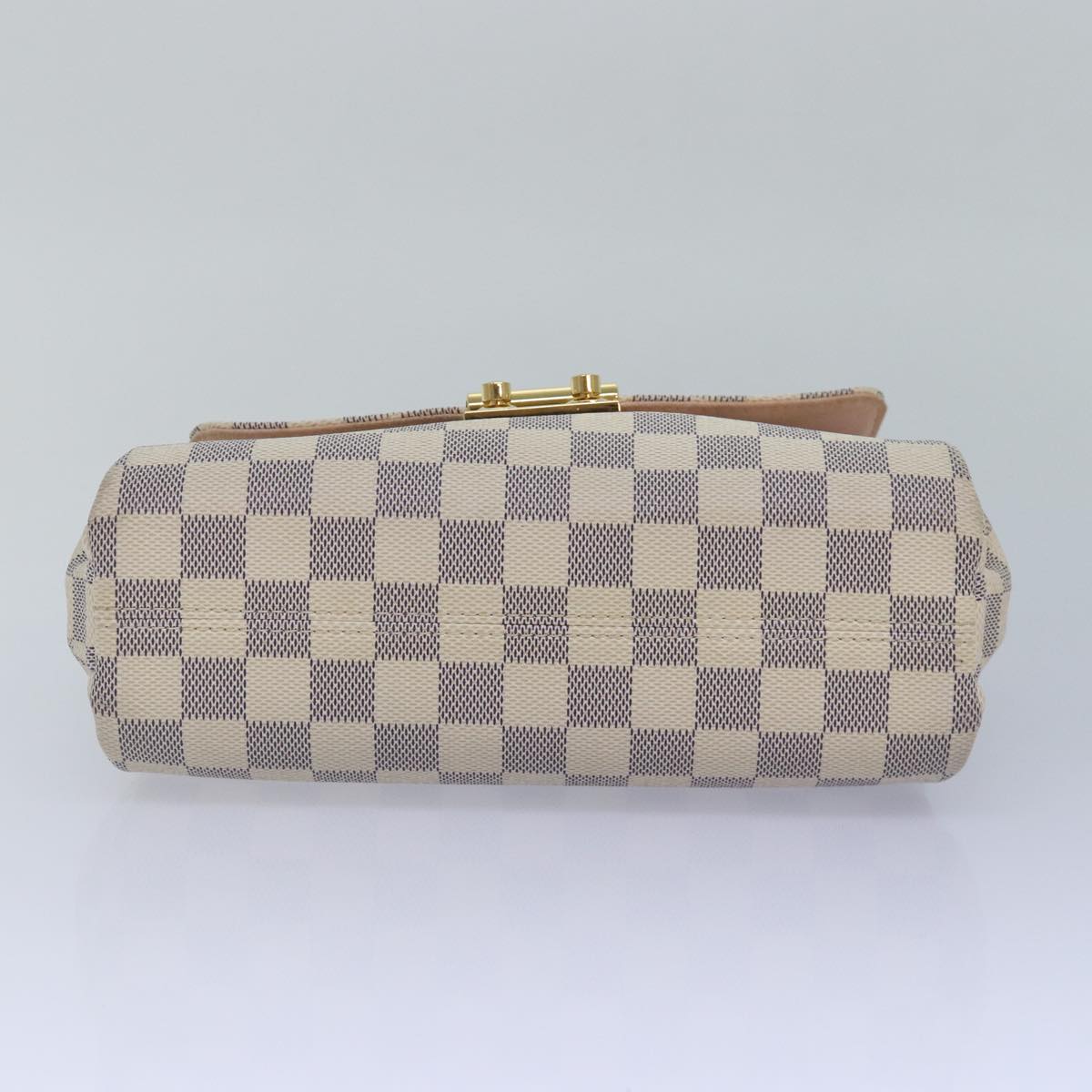 Louis Vuitton Croisette White Canvas Handbag
