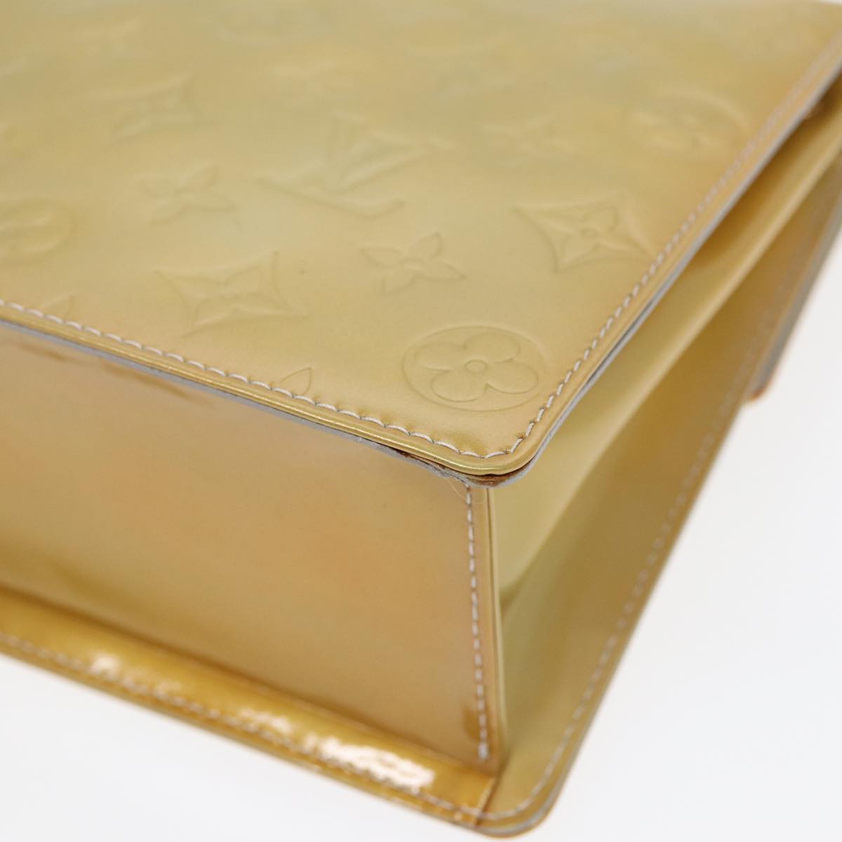 Louis Vuitton Spring Street Yellow Patent Leather Handbag