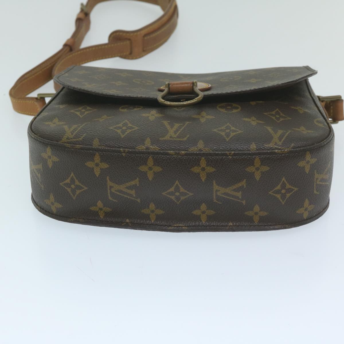 Louis Vuitton Saint Cloud Brown Canvas Shoulder Bag