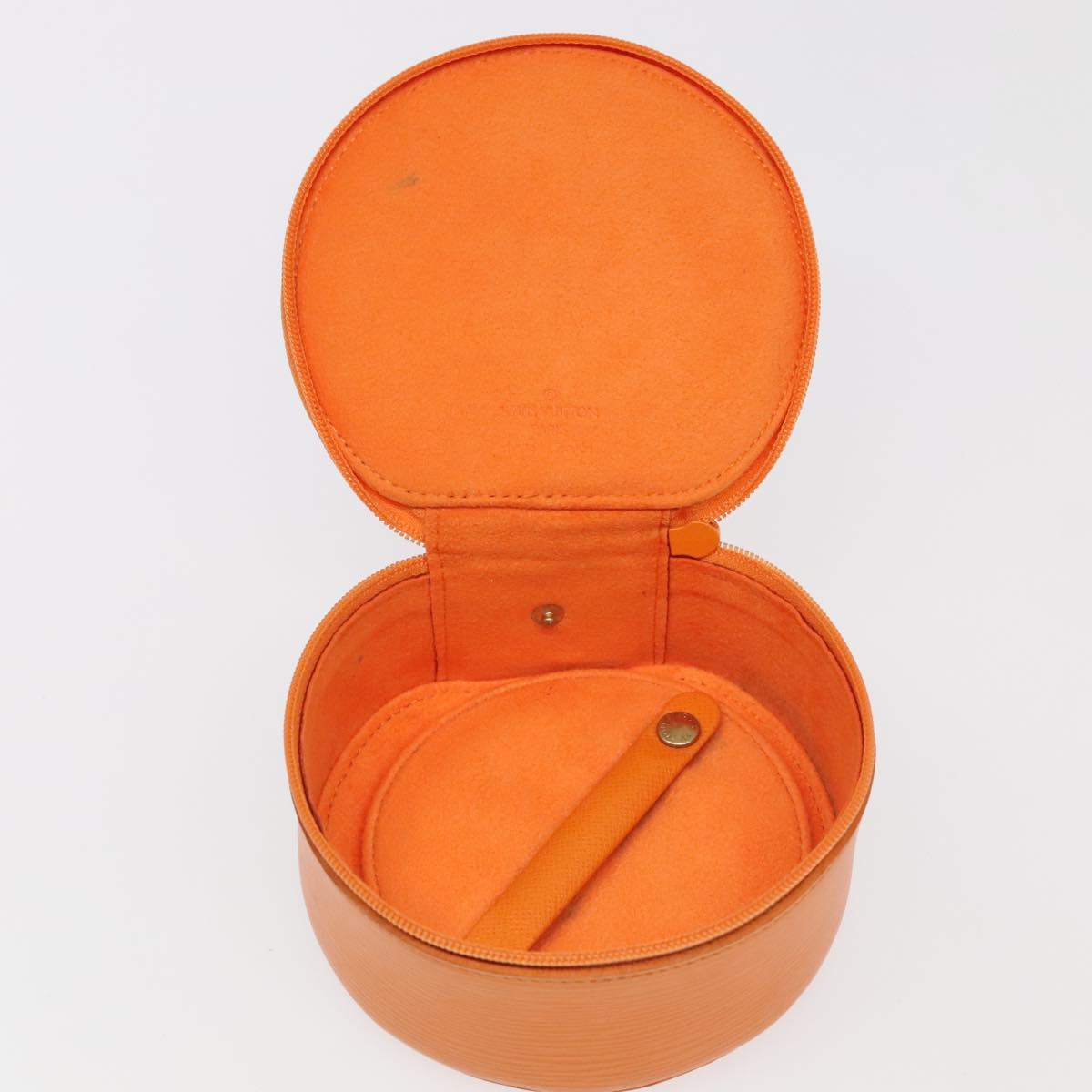 Louis Vuitton Ecrin Orange Leather Jewelleryset Jewelry