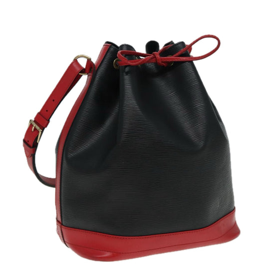 Louis Vuitton Noe Black Leather Shoulder Bag