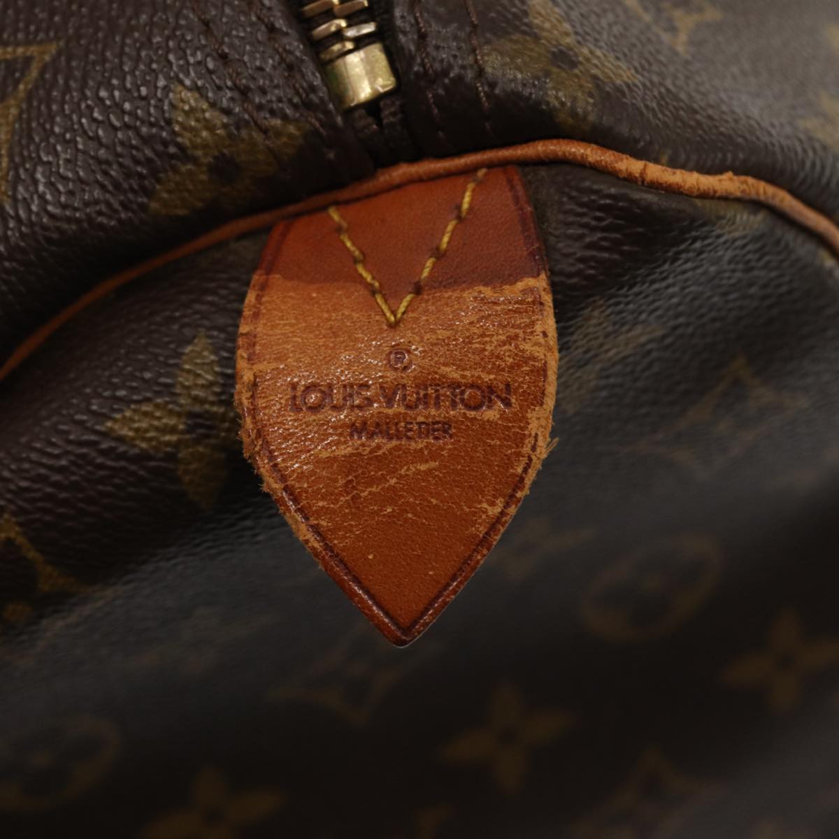 Louis Vuitton Keepall 60 Brown Canvas Travel Bag