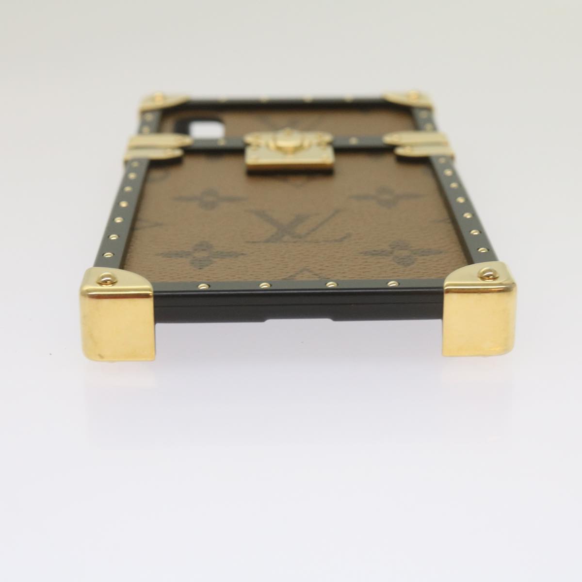 Louis Vuitton Etui Iphone Brown Canvas Phone Jewelry