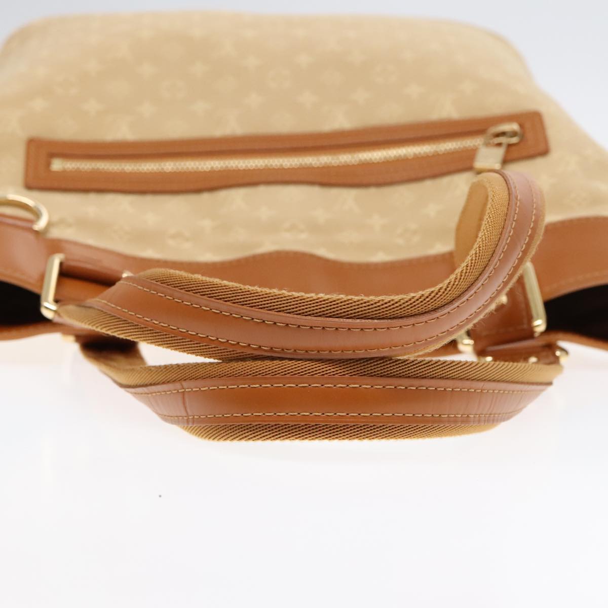 Louis Vuitton Lucille Beige Canvas Tote Bag