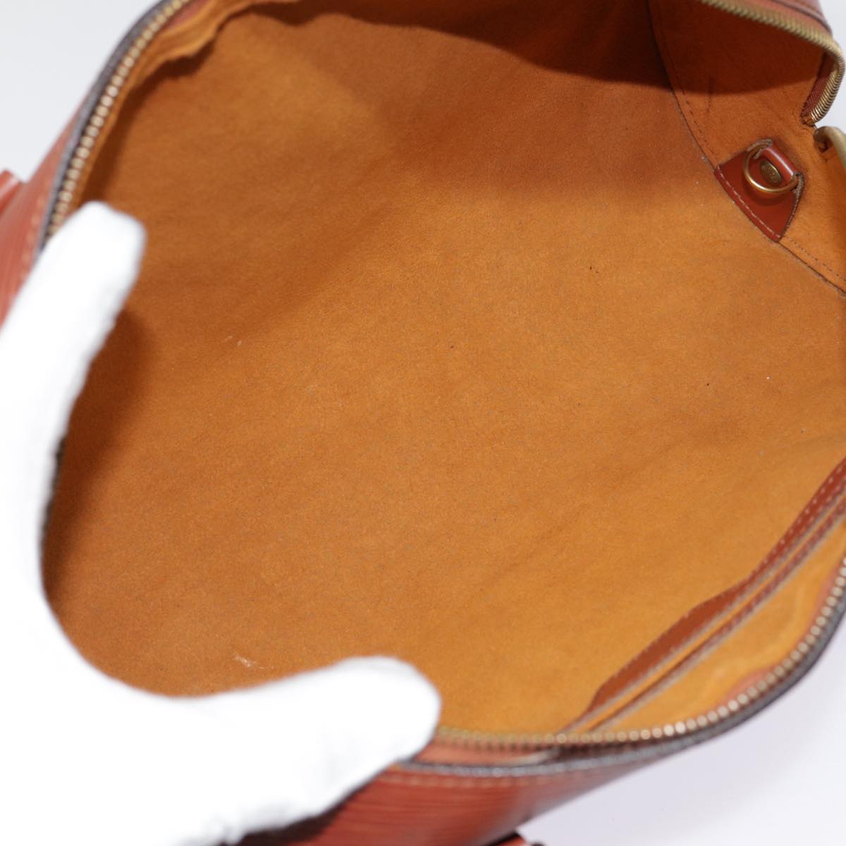 Louis Vuitton Soufflot Brown Leather Handbag