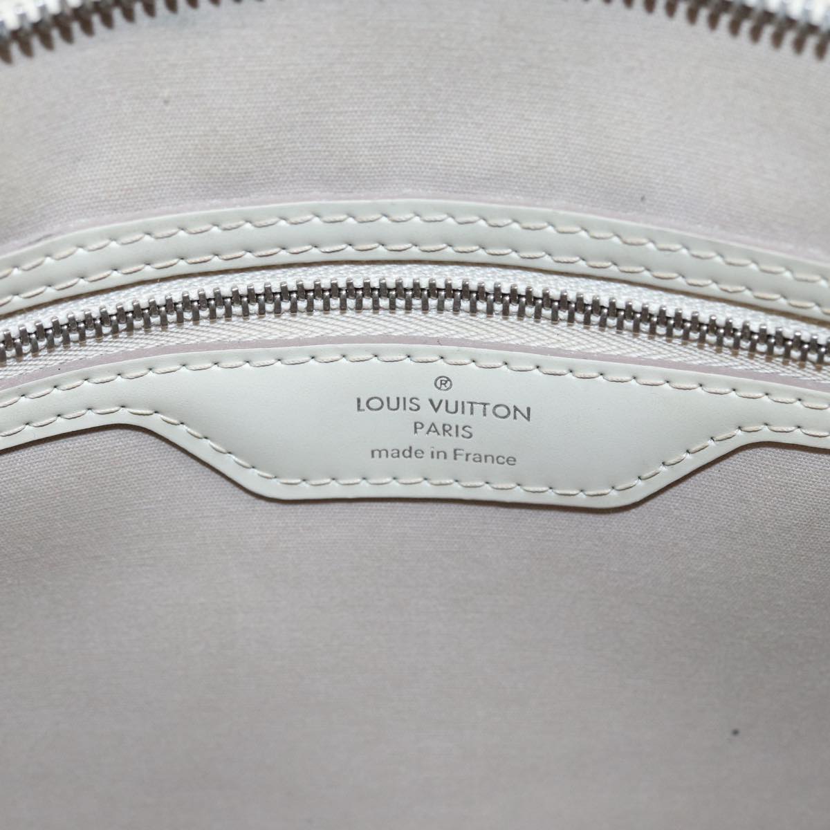 Louis Vuitton Blair Ecru Leather Handbag
