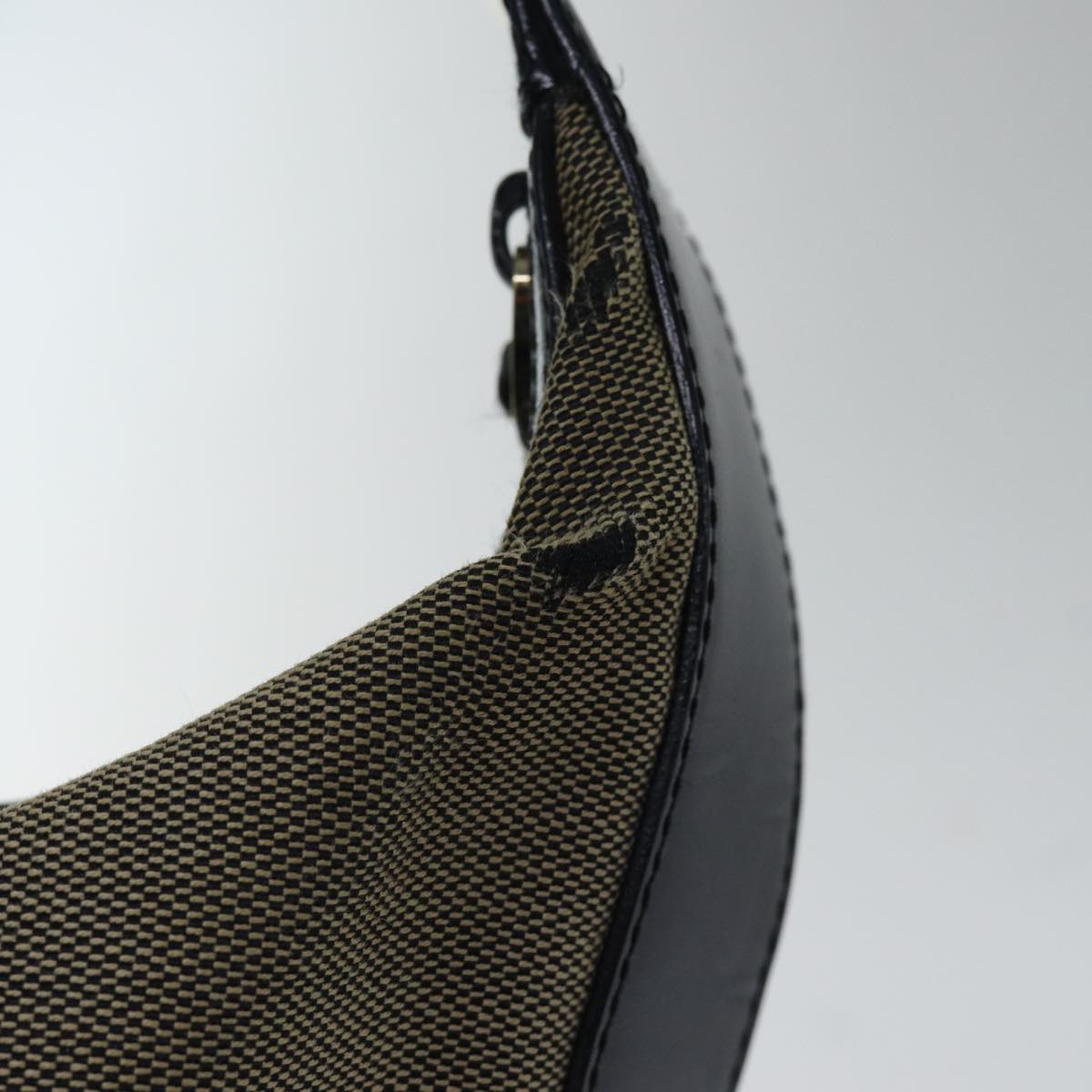 Gucci Jackie Beige Canvas Shoulder Bag