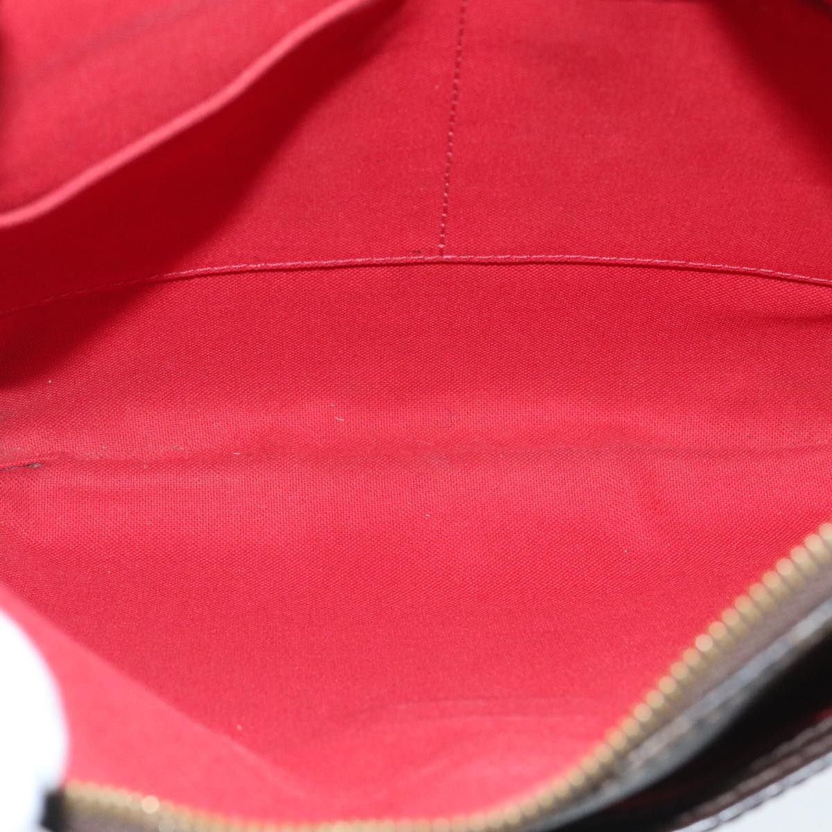 Louis Vuitton Bloomsbury Burgundy Canvas Shoulder Bag
