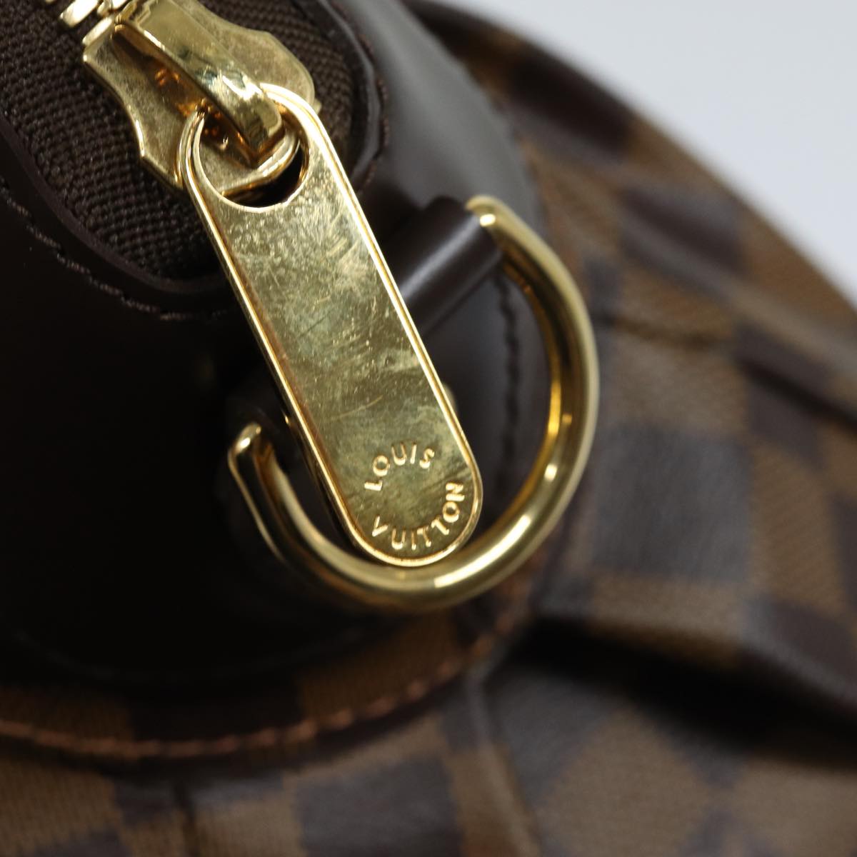 Louis Vuitton Trevi Brown Canvas Handbag