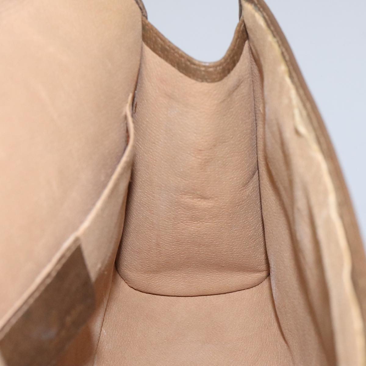 Gucci Sherry Beige Canvas Clutch Bag